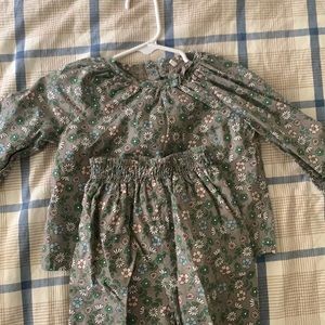 Green Flower Set 12 months